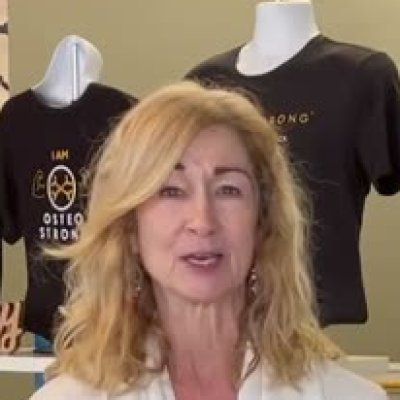 OsteoStrong member Kathleen - Spine + hip osteoporosis reversed to normal