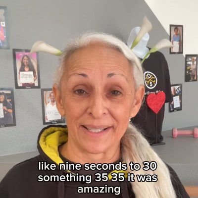 OsteoStrong member Ada - Single-leg balance: 9 to 35 seconds