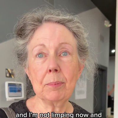 OsteoStrong member Marilyn - Hip + shoulder pain gone after 1 LIMFA session