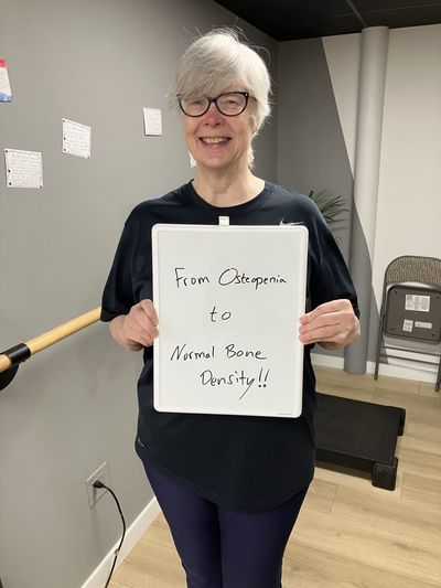 OsteoStrong member Kaye - From osteopenia to normal bone density