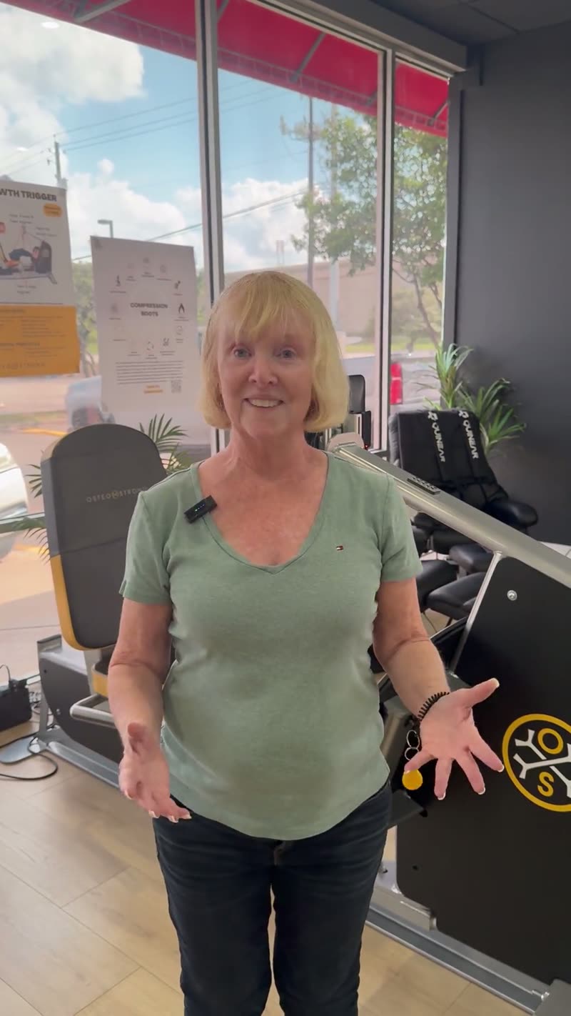 Bonnie Johnson, OsteoStrong Austin member