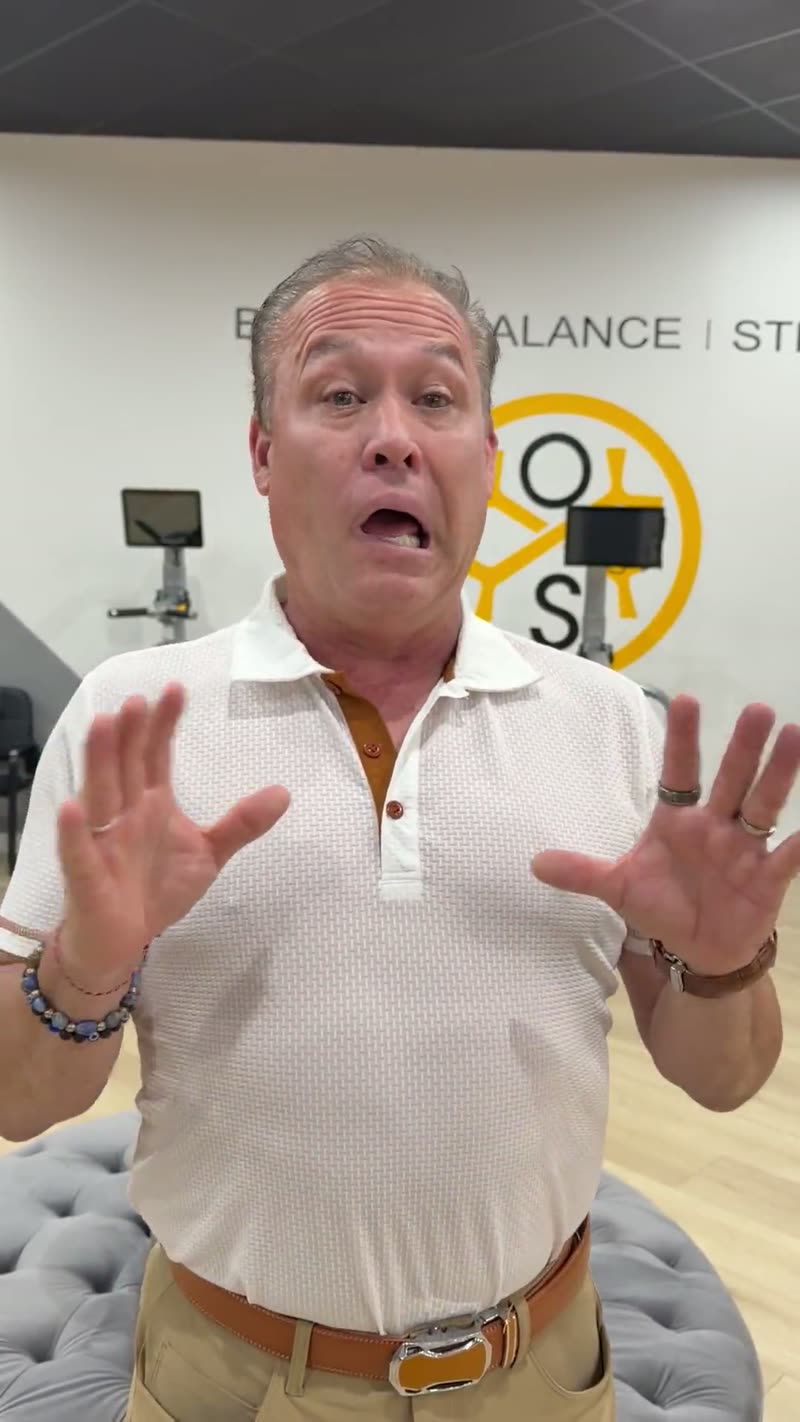 Chuck, OsteoStrong Austin member